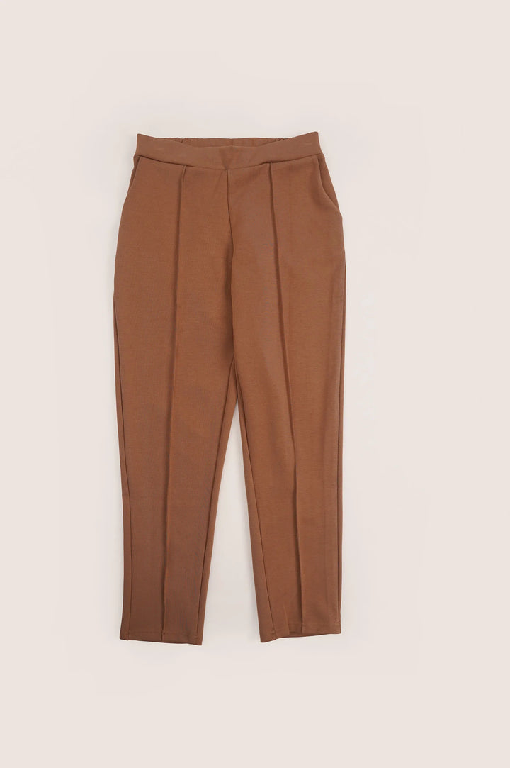 CAMEL STRAIGHT EASY SLACKS