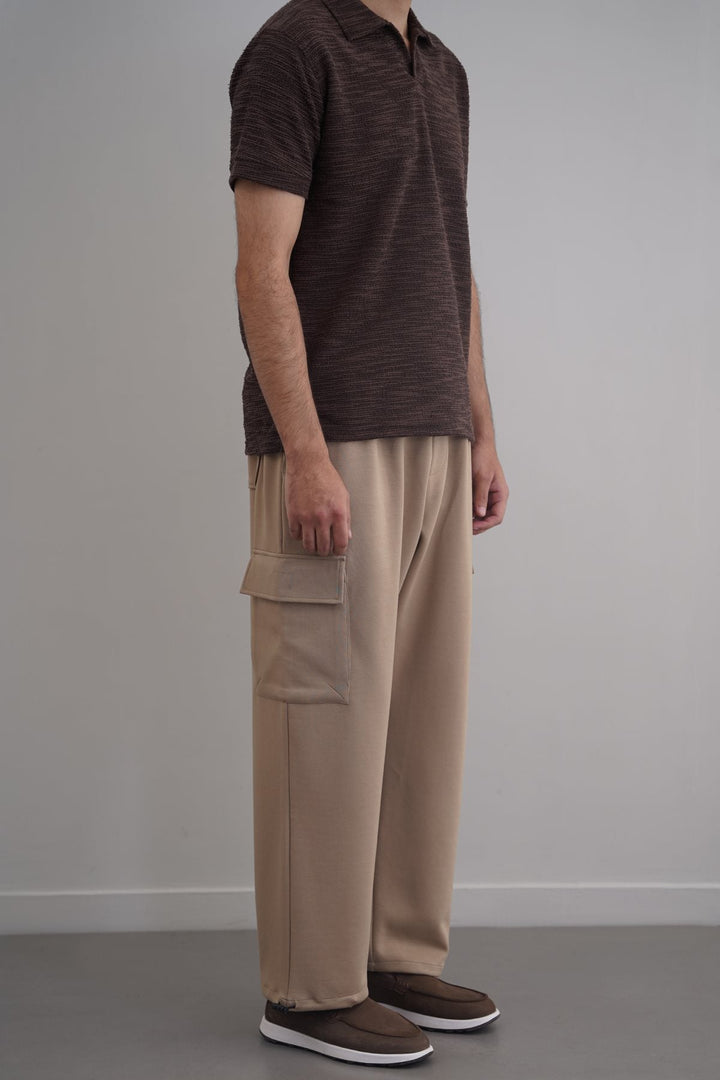 KHAKI SAFARI TROUSERS