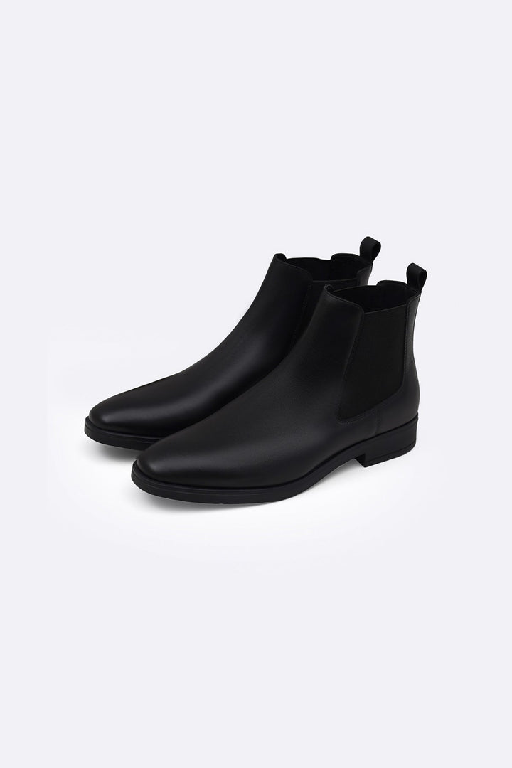 BLACK CLASSIC LEATHER CHELSEAS
