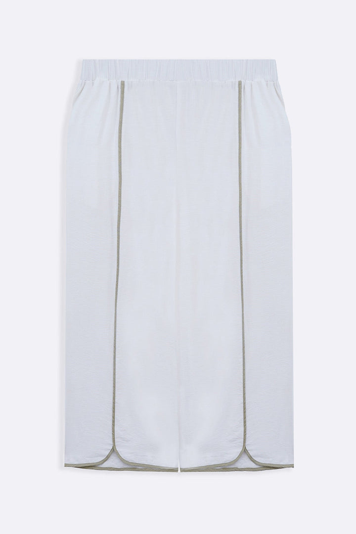 WHITE CLOVER SILKY CULOTTES