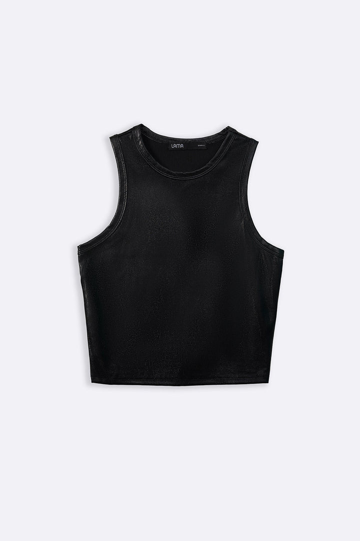 BLACK GLAM TANK TOP