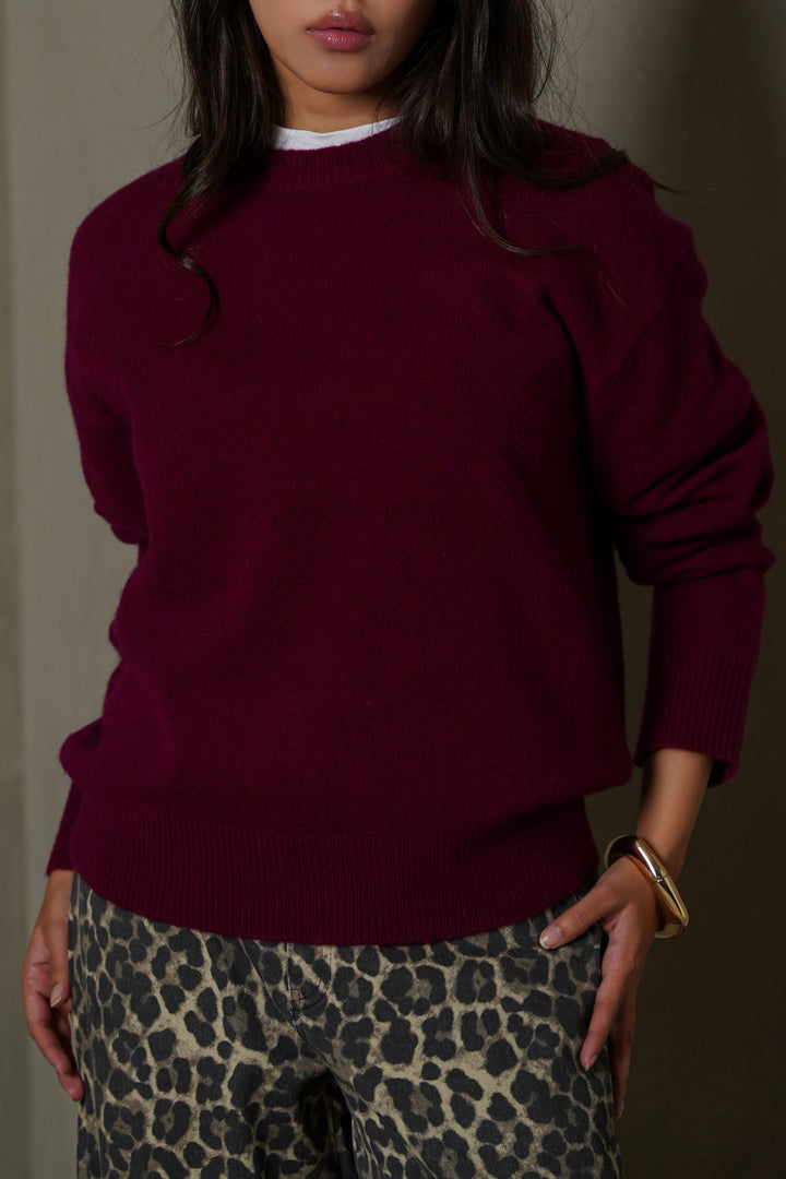 PURE WOOL JUMPER