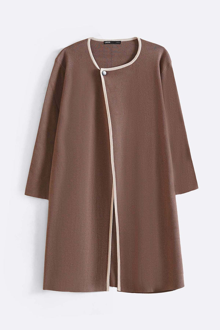 KHAKI DUNE CARDIGAN