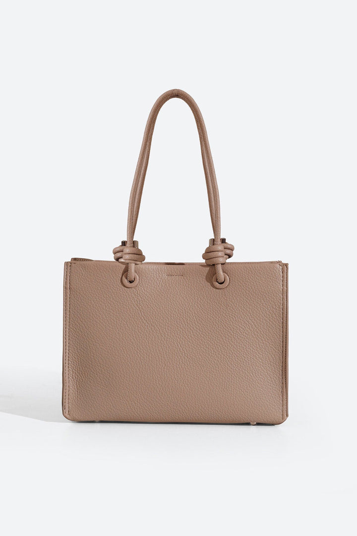 TAUPE MY LIFE'S INSIDE TOTE