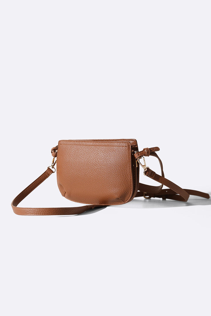 TAN BUTTER CROSSBODY BAG