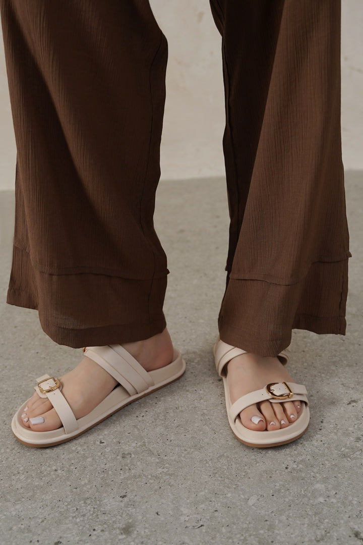OFF WHITE ALL DAY SUMMER SLIDES