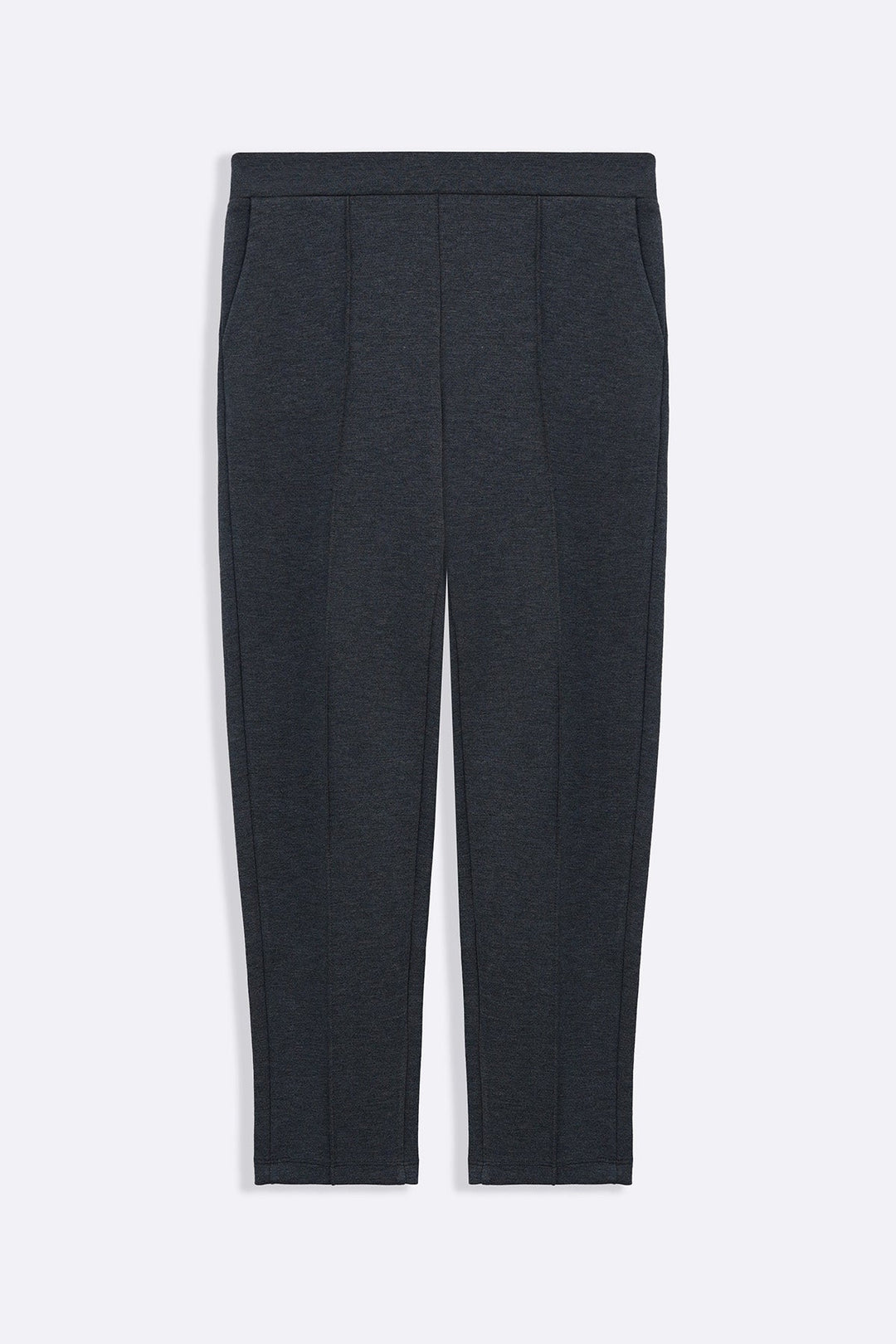 CHARCOAL STRAIGHT EASY SLACKS