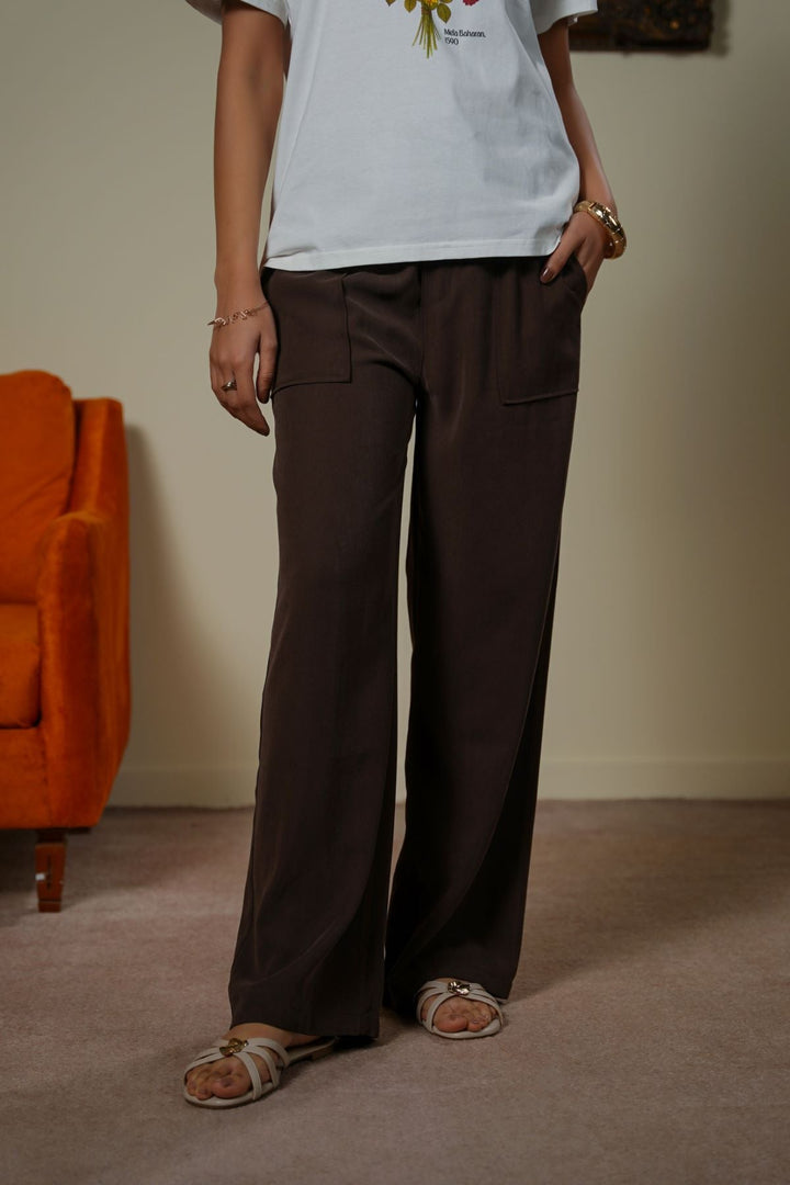 CHOCOLATE LONG PANTS