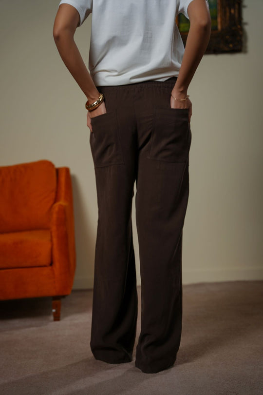 CHOCOLATE LONG PANTS