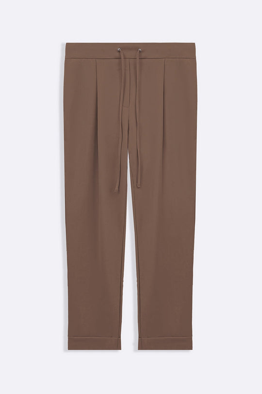 KHAKI ARCHITECT DRAWSTRING PANTS
