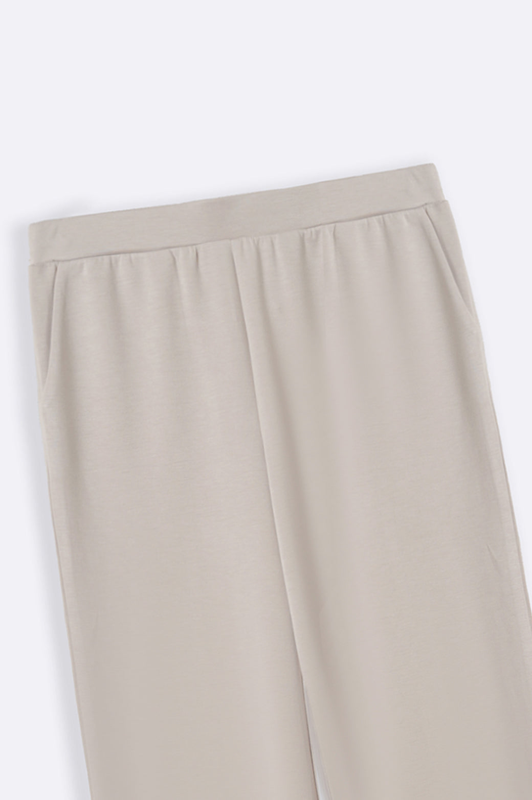 BEIGE ALL-DAY WIDE PANTS
