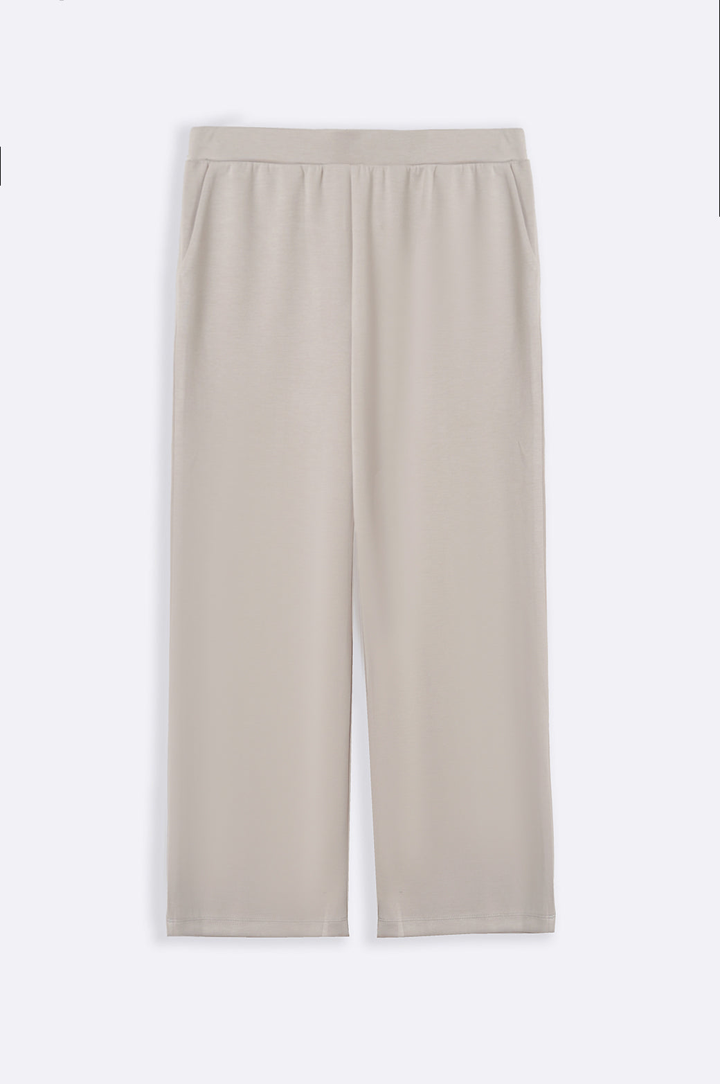 BEIGE ALL-DAY WIDE PANTS