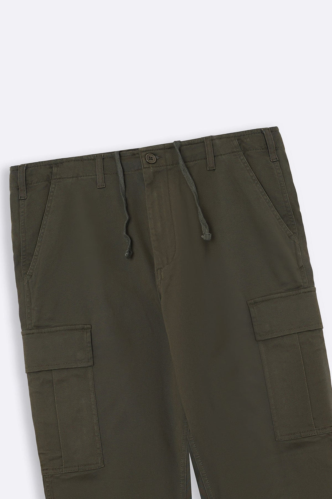 OLIVE TWILL CARGOS