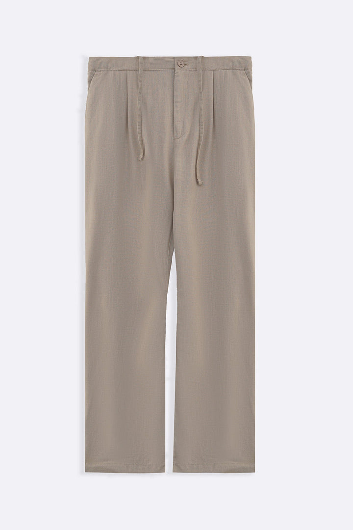 BEIGE RELAXED TROUSERS