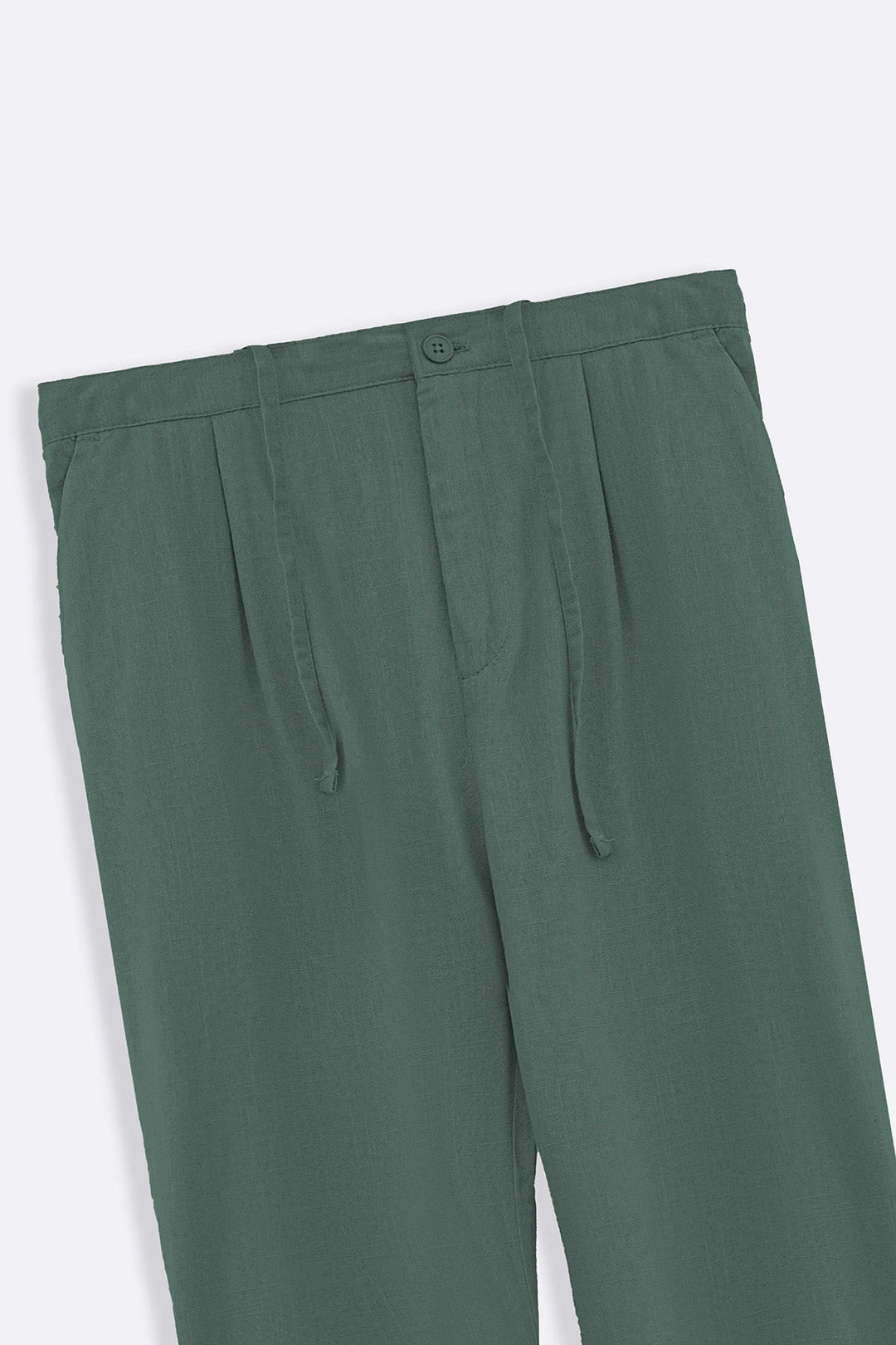 GREEN RELAXED TROUSERS