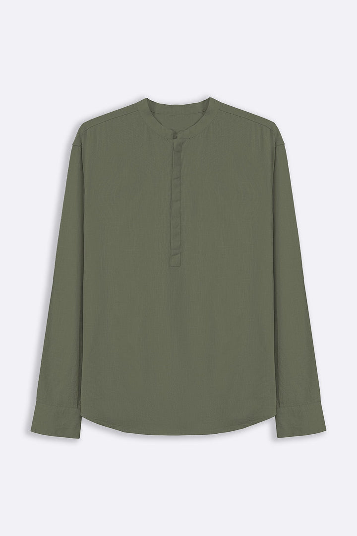 HALF PLACKET SHIRT