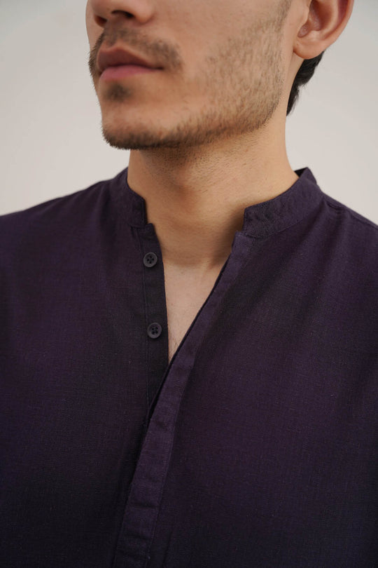 HALF PLACKET SHIRT