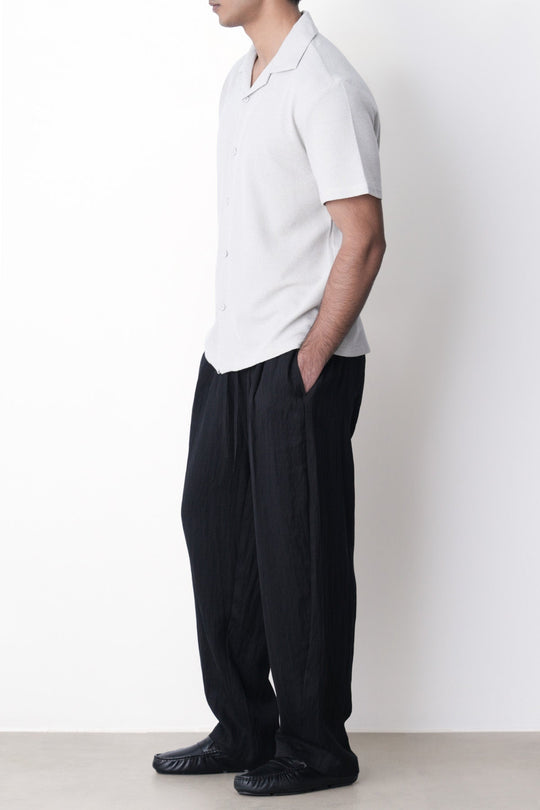 BLACK-EVERYDAY SLOUCHY PANTS