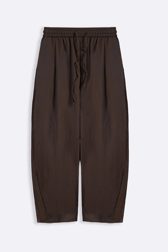 BROWN-EVERYDAY SLOUCHY PANTS