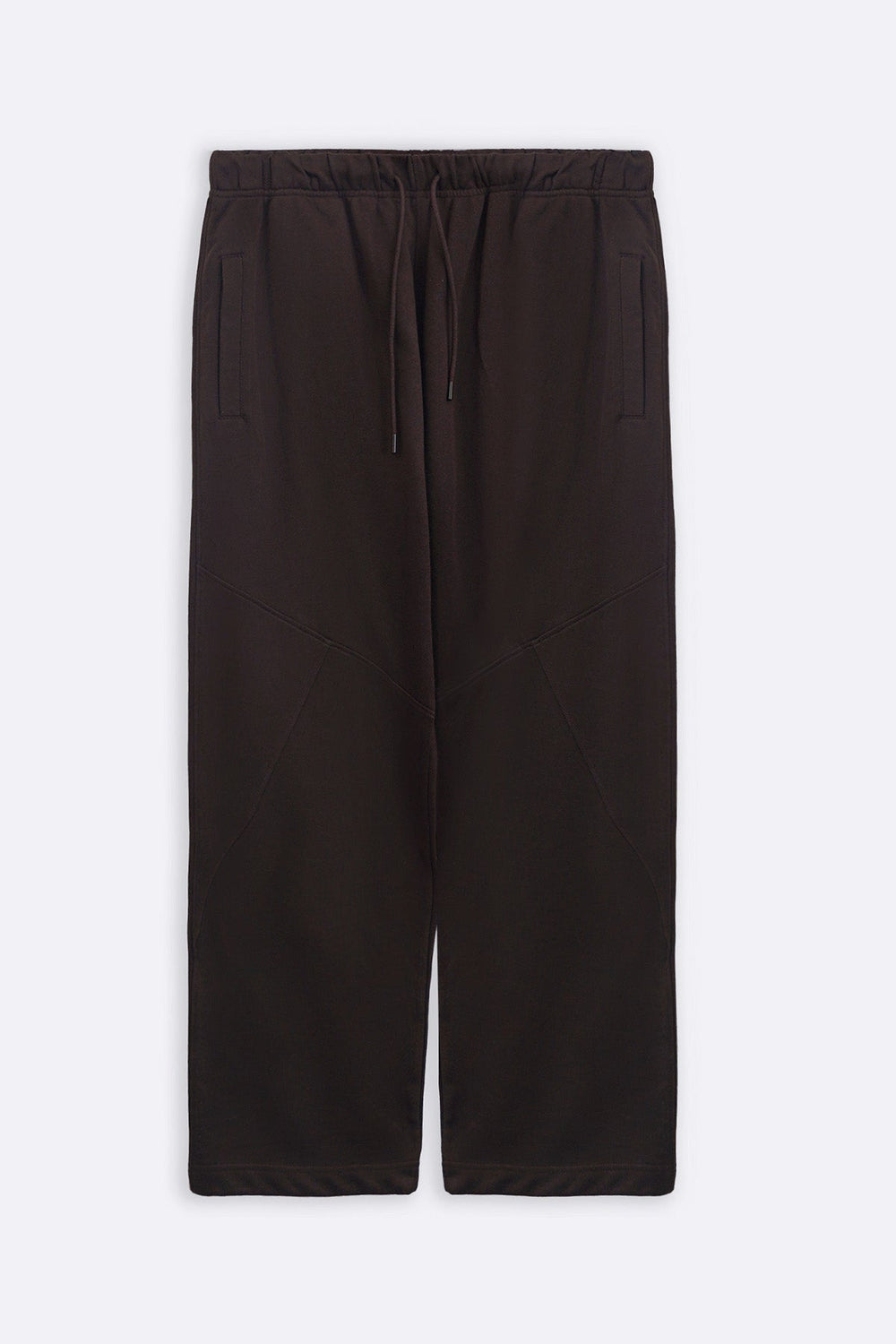 BROWN COTTON COMFORT SWEATPANTS