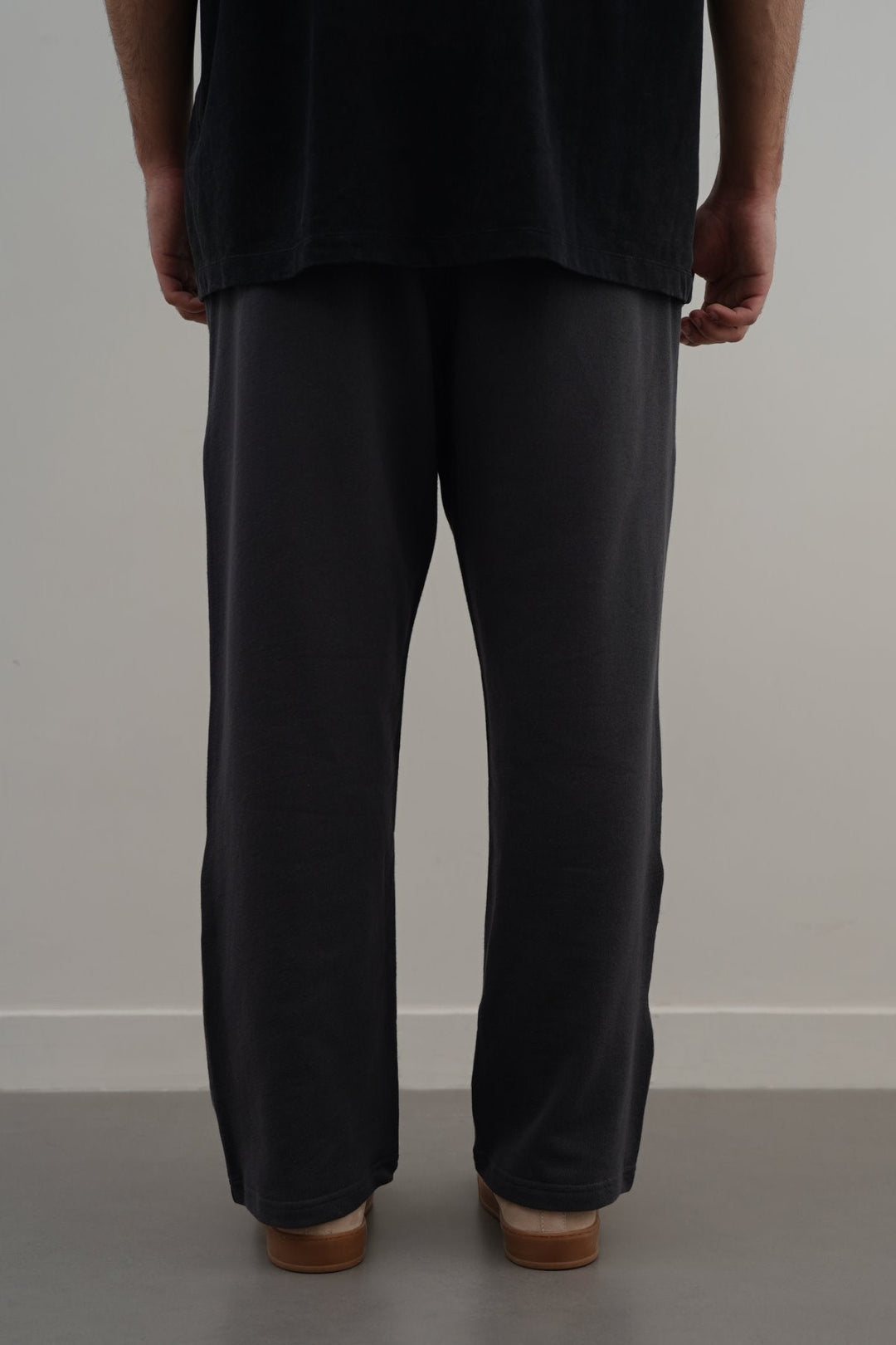 CHARCOAL COTTON COMFORT SWEATPANTS