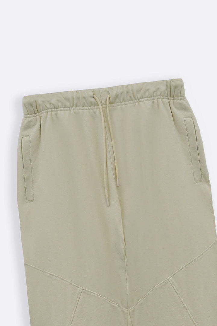 CREAM COTTON COMFORT SWEATPANTS