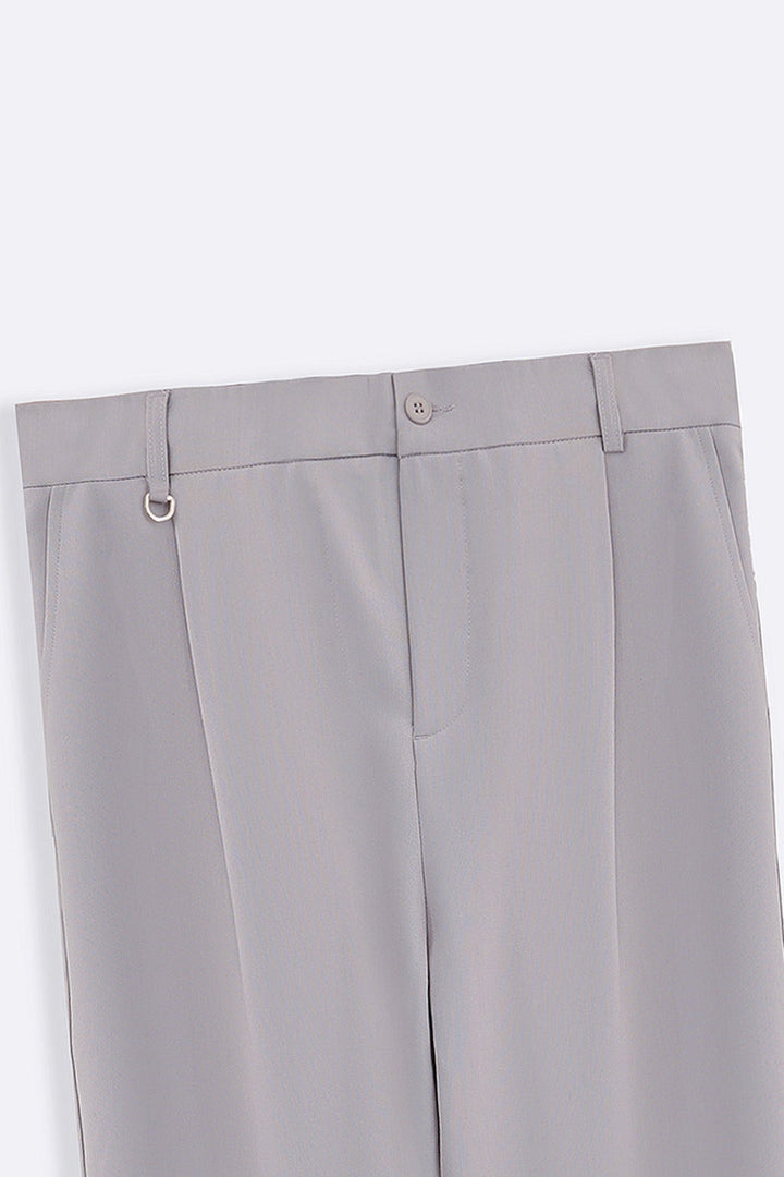IVORY PLEATED PANTS