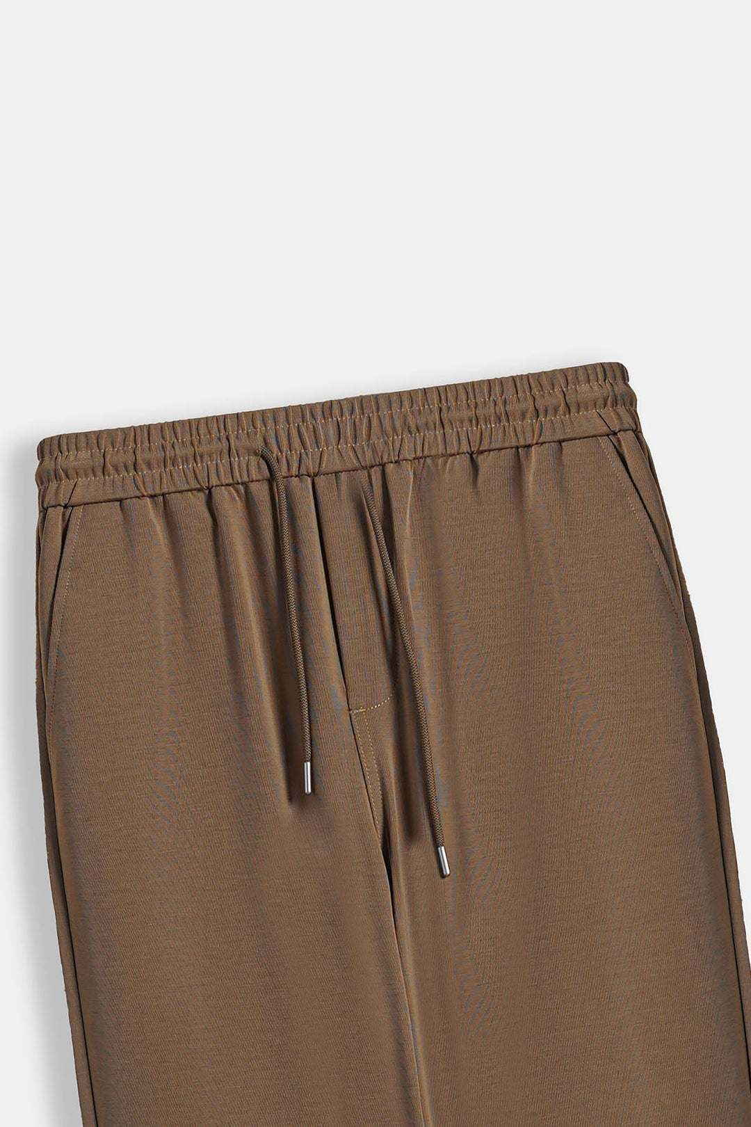 KHAKI-COMFORT STRAIGHT PANTS