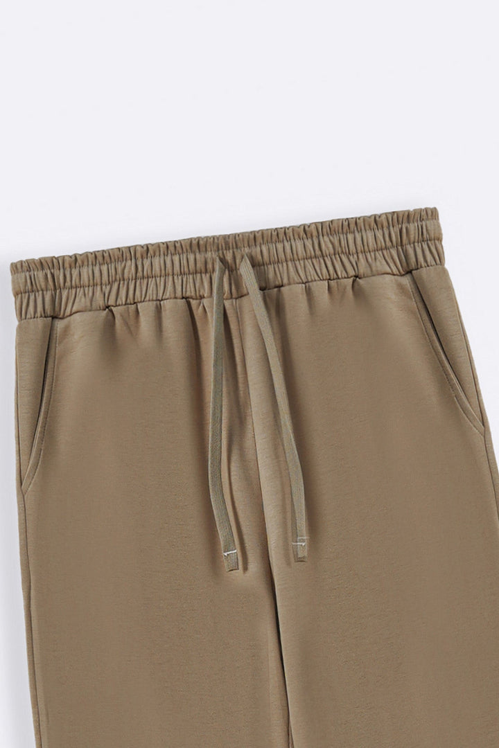 KHAKI COMFORT STRAIGHT PANTS