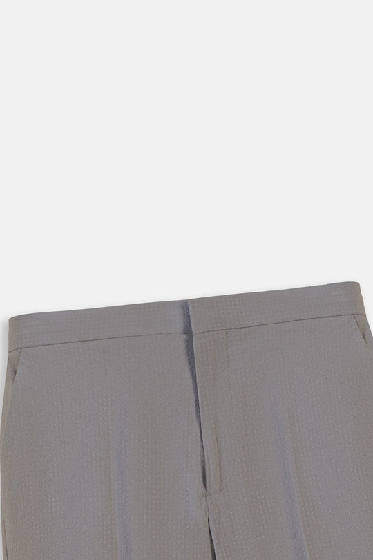 KHAKI SEERSUCKER SHORTS
