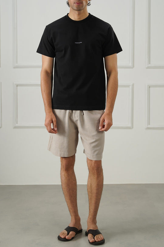BEIGE HOLIDAY SHORTS