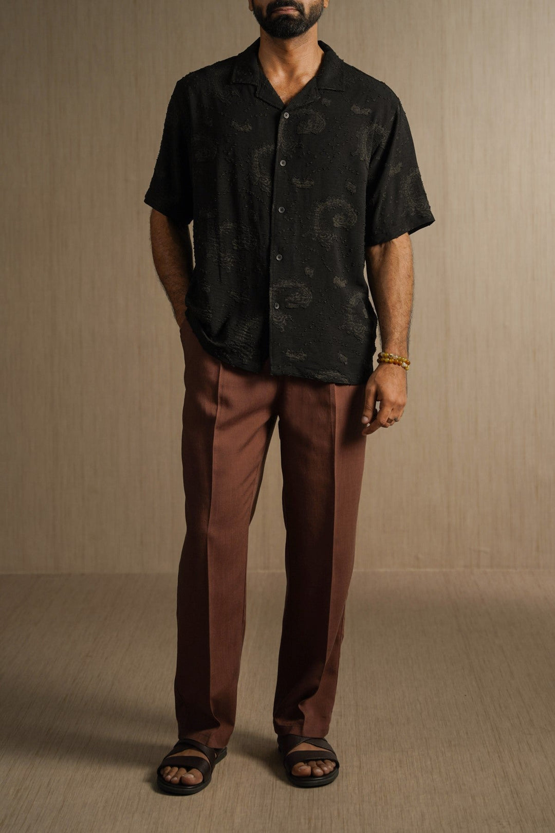 BROWN NEUTRAL TONE PANTS
