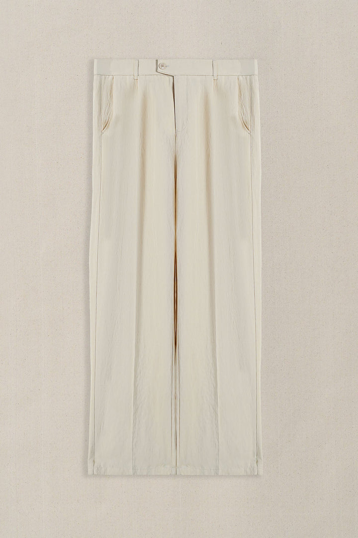 BEIGE PALM GROVE PANTS