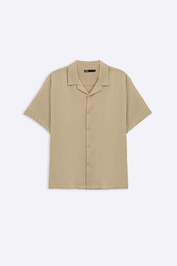 BEIGE STITCH DETAIL SAFARI