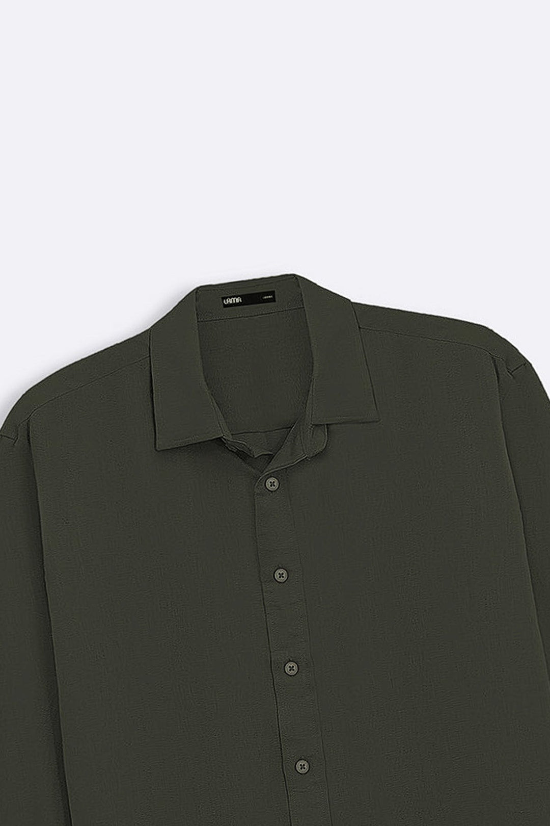 OLIVE PREMIUM LINEN SHIRT