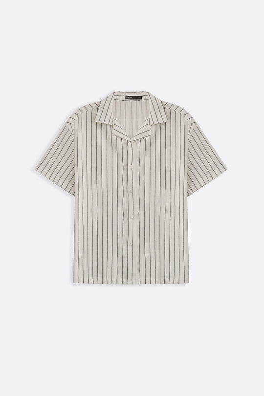OFF WHITE RELAXED STRIPED SAFARI
