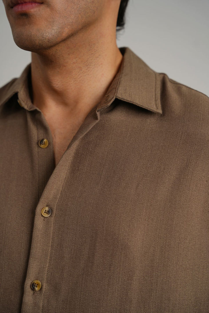 FLOWY HALF SLEEVES SHIRT