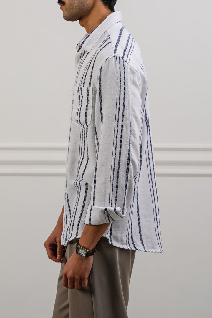 STRIPED DOBBY SHIRT