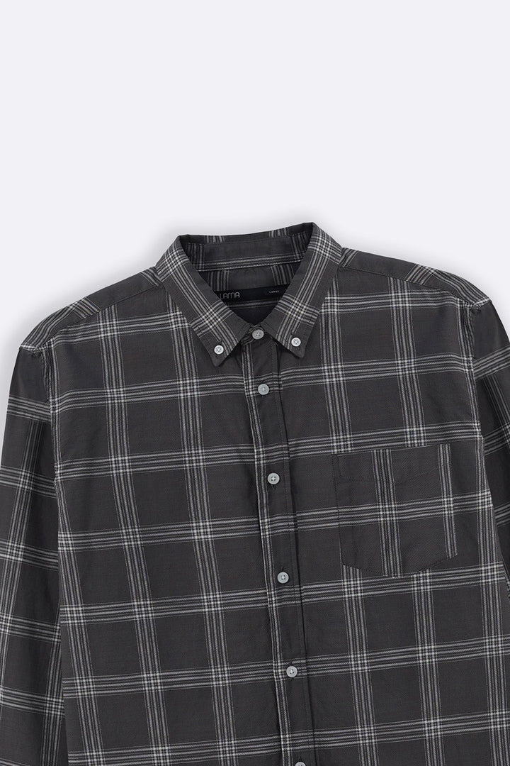 BROWN BOY-NEXT-DOOR COTTON SHIRT