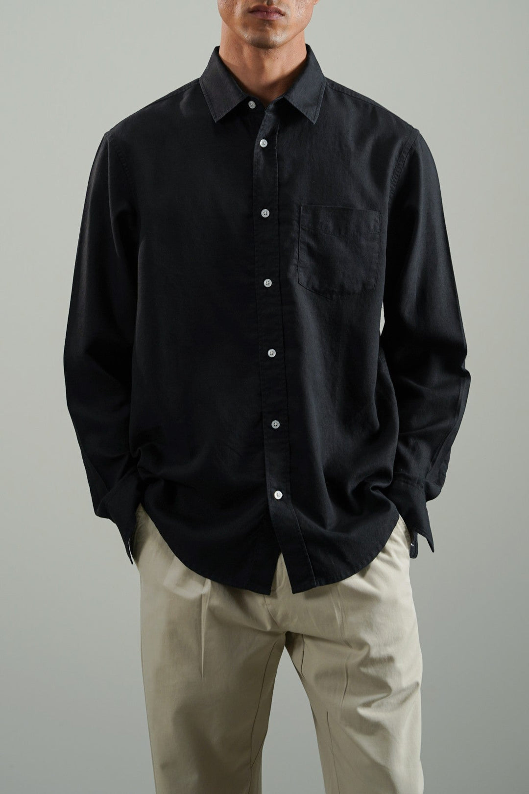 EASY LYOCELL LINEN SHIRT