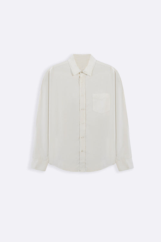 ECRU EASY LYOCELL LINEN SHIRT