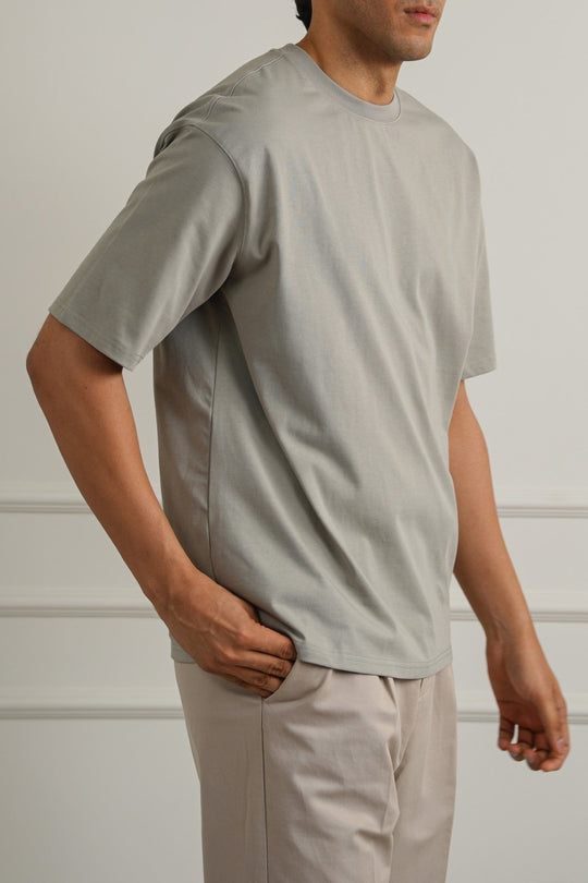 LIGHT GREY EVERYDAY COMFORT TEE