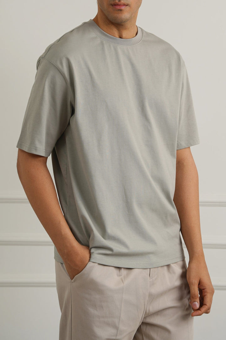 LIGHT GREY EVERYDAY COMFORT TEE