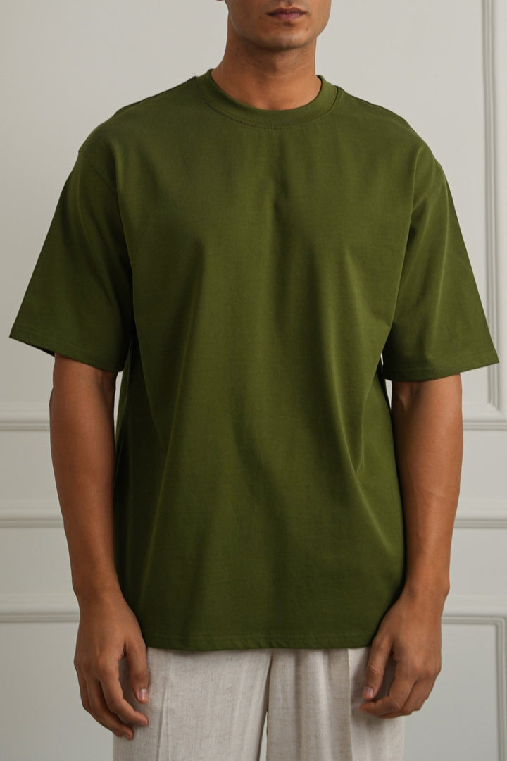OLIVE EVERYDAY COMFORT TEE