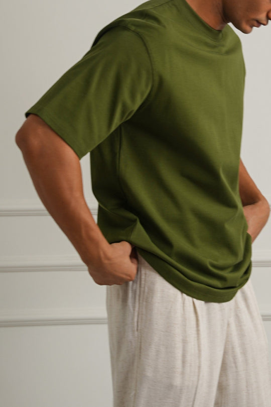 OLIVE EVERYDAY COMFORT TEE