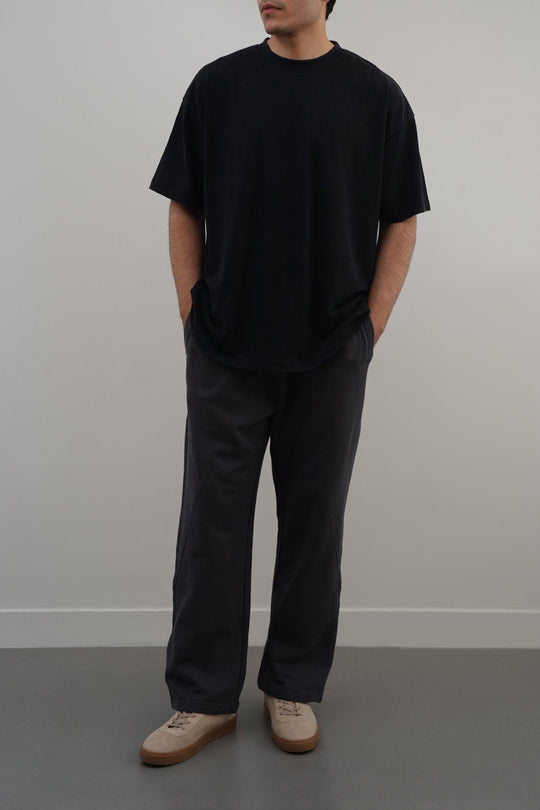 CHARCOAL VINTAGE WASH TEE