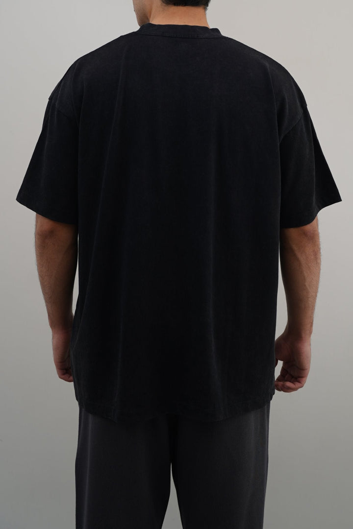 CHARCOAL VINTAGE WASH TEE