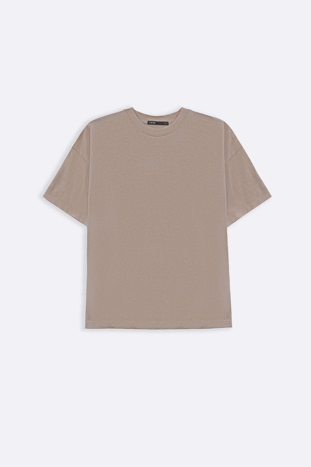 BEIGE VINTAGE WASH TEE