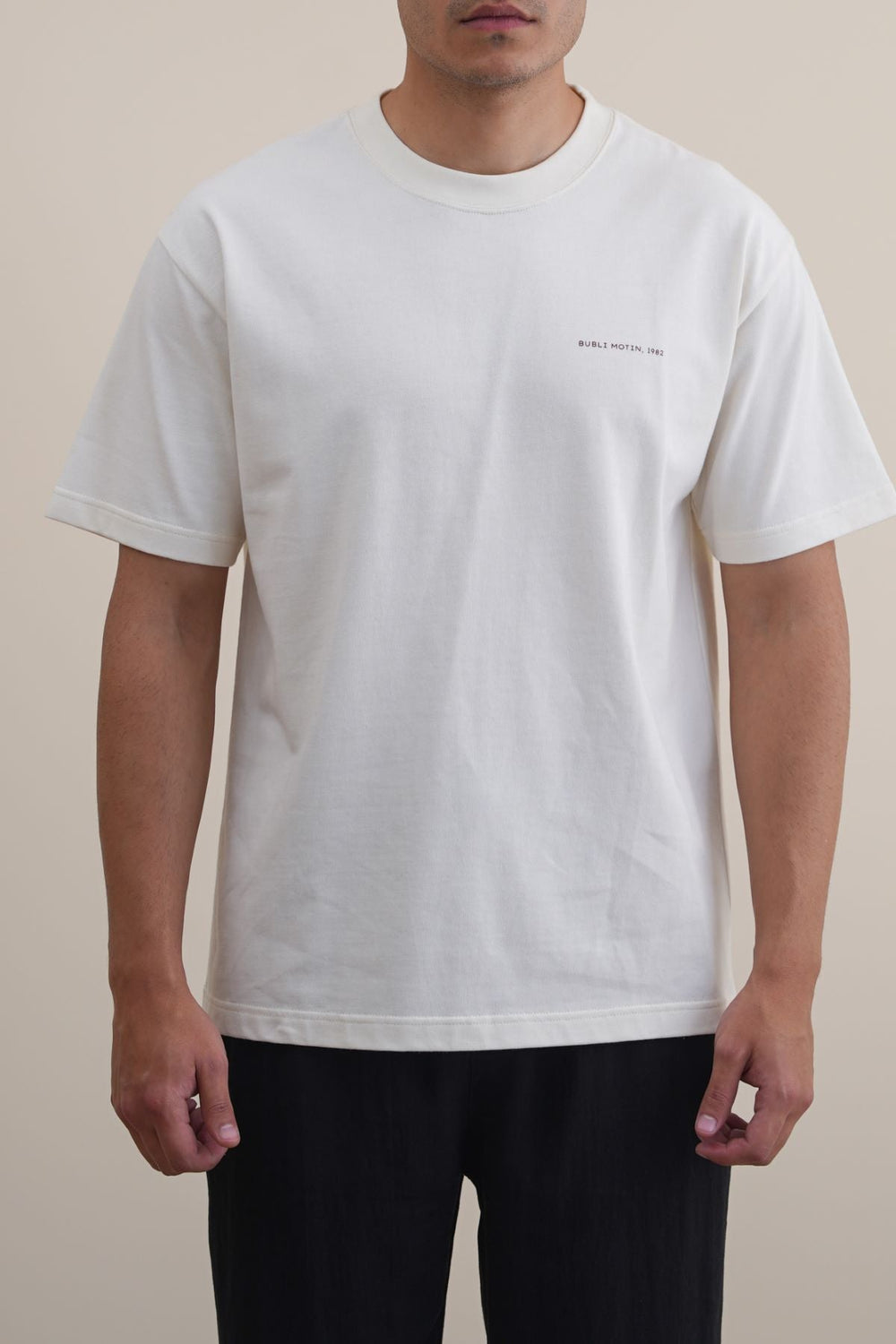 IVORY BUBLI MOTIN TEE