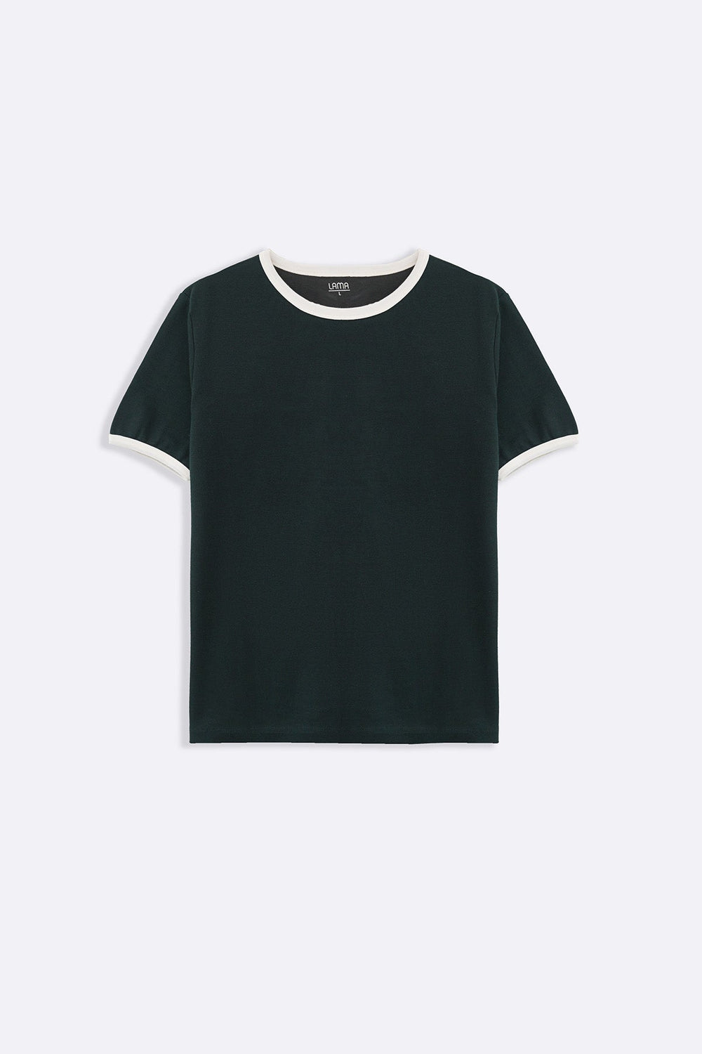 DARK GREEN CONTRAST TEE